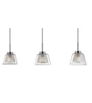 Pendant lamps on a strip - Luces Exclusivas YOPAL Pendant 3xG9 LED transparent LE41832 - product 2