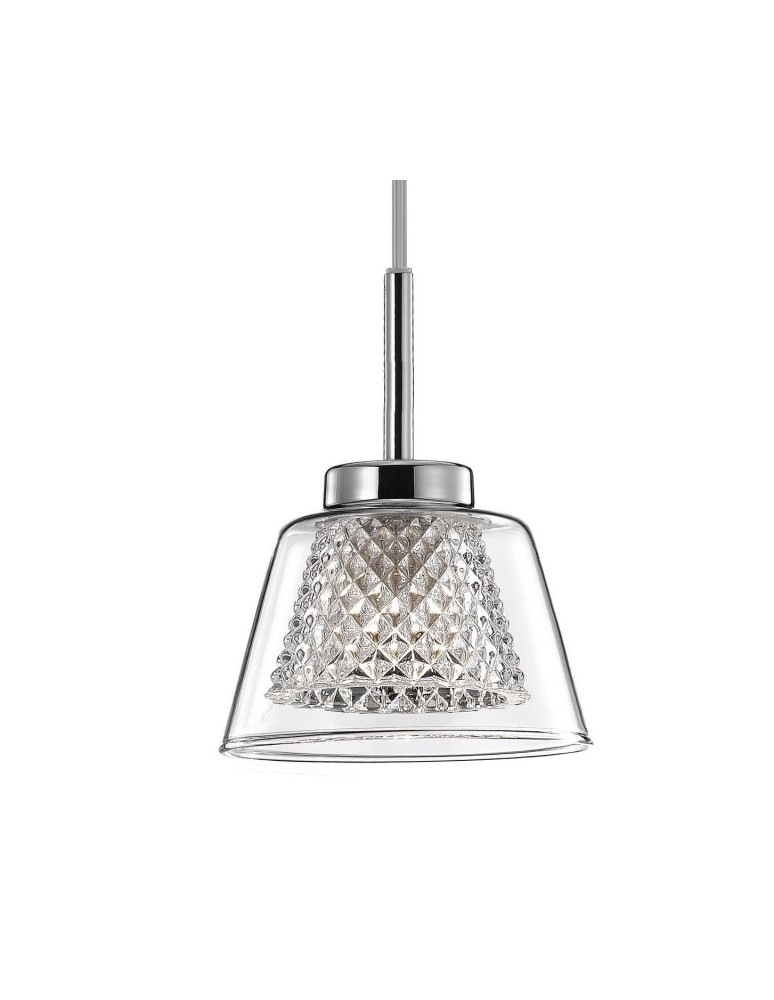 Pendant lamps - Luces Exclusivas YOPAL Pendant 1xG9 LED transparent LE41835 - product kolory-swiatla.pl 2