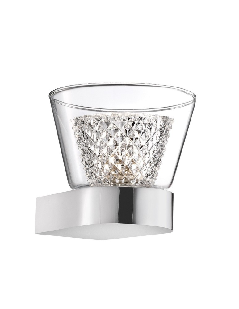 Wall lamps - Luces Exclusivas YOPAL Wall-mounted 1xG9 LED transparent LE41836 - product kolory-swiatla.pl 1