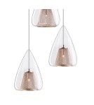 Pendant lamps - Luces Exclusivas YUMBO Pendant 3xG9 LED copper LE41839 - product 2