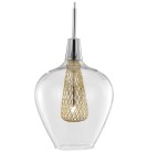Pendant lamps - Luces Exclusivas ZARZA Pendant 1xG9 LED Gold LE41844 - product 2