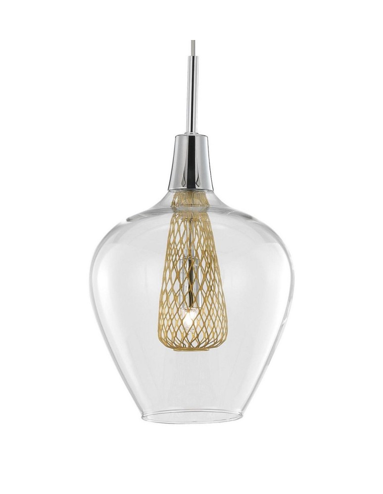 Pendant lamps - Luces Exclusivas ZARZA Pendant 1xG9 LED Gold LE41844 - product kolory-swiatla.pl 2