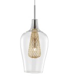 Pendant lamps - Luces Exclusivas ZARZA Pendant 1xG9 LED Gold LE41845 - product 2