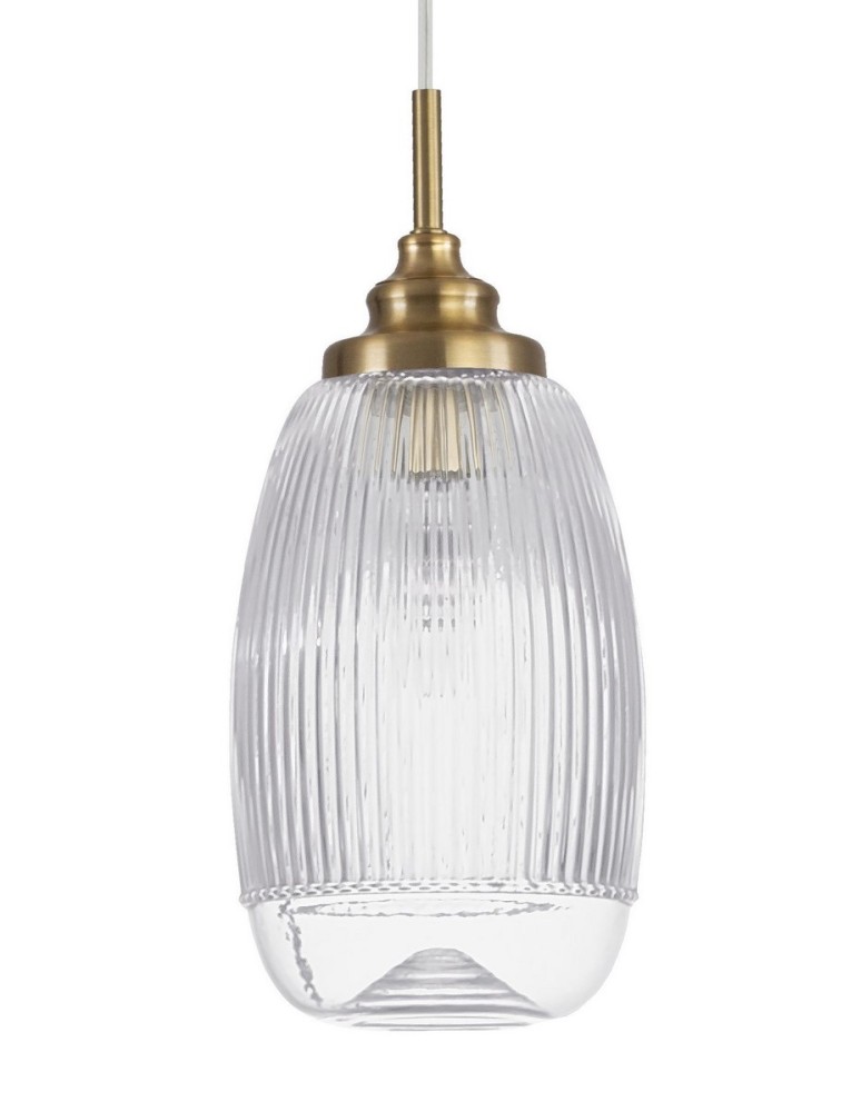 Pendant lamps - Luces Exclusivas AHIGAL Pendant 1xE14 LED satin gold LE41850 - product kolory-swiatla.pl 2