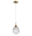 Pendant lamps - Luces Exclusivas AHIGAL Pendant 1xE14 LED satin gold LE41851 - product 1