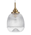 Pendant lamps - Luces Exclusivas AHIGAL Pendant 1xE14 LED satin gold LE41851 - product 2