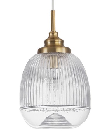 Luces Exclusivas AHIGAL Pendant 1xE14 LED satin gold LE41851 - product 2