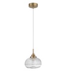 Pendant lamps - Luces Exclusivas AHIGAL Pendant 1xE14 LED satin gold LE41852 - product 1