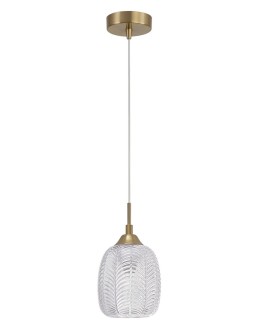 Luces Exclusivas ALCALA Pendant 1xE27 LED satin gold LE41854