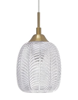 Luces Exclusivas ALCALA Pendant 1xE27 LED satin gold LE41854 - product 2