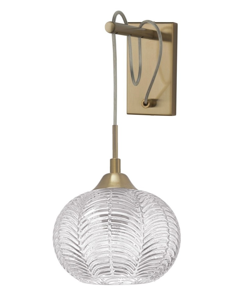 Wall lamps - Luces Exclusivas ALCALA Wall mounted 1xE27 LED satin gold LE41856 - product kolory-swiatla.pl 1
