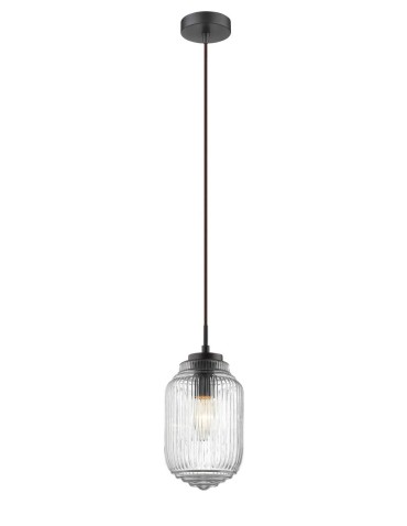 Luces Exclusivas ARAUCA Pendant 1xE14 LED transparent LE41862