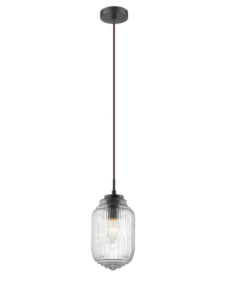 Pendant lamps - Luces Exclusivas ARAUCA Pendant 1xE14 LED transparent LE41862 - product kolory-swiatla.pl 1