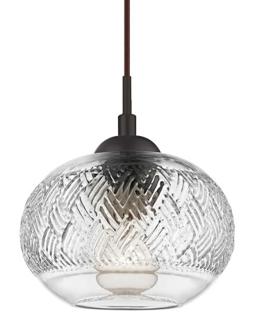 Luces Exclusivas ARAUCA Pendant 1xE14 LED transparent LE41869 - product 2