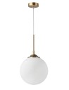 Luces Exclusivas ARJONA Pendant 1xE27 LED white/brass LE41876