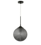 Pendant lamps - Luces Exclusivas ARJONA Pendant 1xE27 LED smoke grey/black LE41877 - product 1
