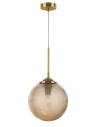 Luces Exclusivas ARJONA Pendant 1xE27 LED champagne/brass LE41878