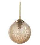 Pendant lamps - Luces Exclusivas ARJONA Pendant 1xE27 LED champagne/brass LE41878 - product 2