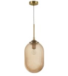 Pendant lamps - Luces Exclusivas ARJONA Pendant 1xE27 LED champagne/brass LE41879 - product 1