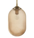 Pendant lamps - Luces Exclusivas ARJONA Pendant 1xE27 LED champagne/brass LE41879 - product 2