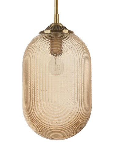 Luces Exclusivas ARJONA Wisząca 1xE27 LED szampański/mosiądz LE41879 - produkt 2