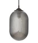 Pendant lamps - Luces Exclusivas ARJONA Pendant 1xE27 LED smoke grey/black LE41880 - product 2