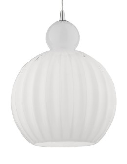 Luces Exclusivas AVILES Pendant 1xE27 LED opal/chrome LE41885 - product 2