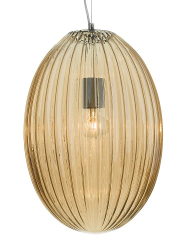 Luces Exclusivas AYAPEL Pendant 1xE27 LED champagne/chrome LE41888 - product 2