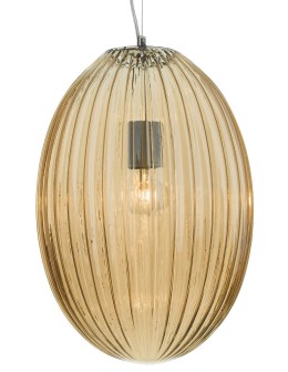 Luces Exclusivas AYAPEL Wisząca 1xE27 LED szampański/chrom LE41888 - produkt 2