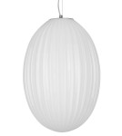 Pendant lamps - Luces Exclusivas AYAPEL Pendant 1xE27 LED white/chrome LE41889 - product 2