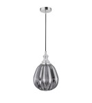 Pendant lamps - Luces Exclusivas BAILEN Pendant 1xE27 LED chrome/grey LE41892 - product 1