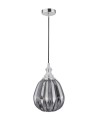 Luces Exclusivas BAILEN Pendant 1xE27 LED chrome/grey LE41892