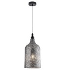 Pendant lamps - Luces Exclusivas BOCONO Pendant 1xE27 LED smoke/black matte LE41899 - product 1