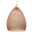 Pendant lamps - Luces Exclusivas BOYACA Pendant 1xE27 LED red gold LE41904 - product 2