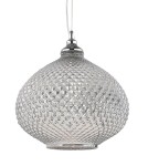 Pendant lamps - Luces Exclusivas BOYACA Pendant 1xE27 LED chrome LE41907 - product 2