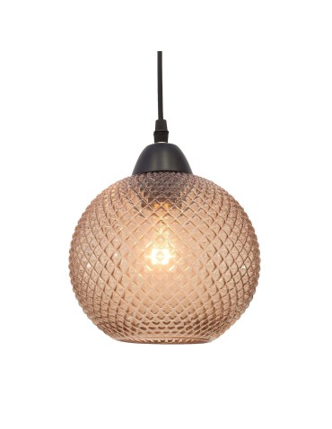 Luces Exclusivas BUENOS Wisząca 1xE27 LED mosiądz/czarny LE41912 - produkt 2