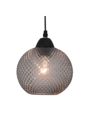 Luces Exclusivas BUENOS Wisząca 1xE27 LED szary/czarny LE41915 - produkt 2