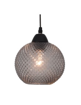 Luces Exclusivas BUENOS Wisząca 1xE27 LED szary/czarny LE41915 - produkt 2