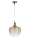 Luces Exclusivas BURGOS Pendant 1xE27 LED champagne/brass LE41916