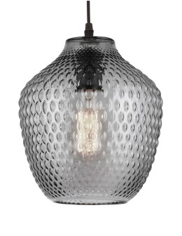 Luces Exclusivas CALAMA Pendant 1xE27 LED smoke grey/black LE41924 - product 2