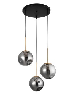 Luces Exclusivas CALERA Wisząca 1xE27 LED złoty/chrom LE41929