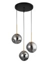 Luces Exclusivas CALERA Pendant 1xE27 LED gold/chrome LE41929