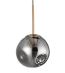 Pendant lamps - Luces Exclusivas CALERA Pendant 1xE27 LED gold/chrome LE41930 - product 2