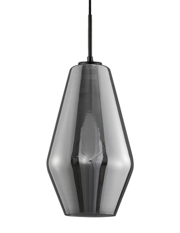 Luces Exclusivas CANETE Pendant 1xE27 LED black/chrome LE41938 - product 2