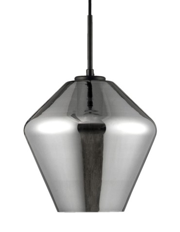 Luces Exclusivas CANETE Pendant 1xE27 LED black/chrome LE41939 - product 2
