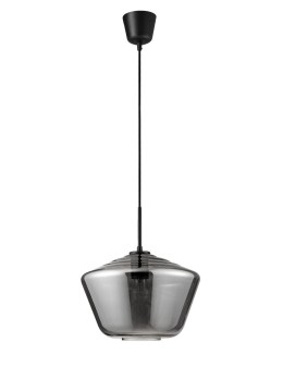 Luces Exclusivas CANETE Pendant 1xE27 LED black/chrome LE41940