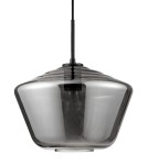 Pendant lamps - Luces Exclusivas CANETE Pendant 1xE27 LED black/chrome LE41940 - product 2