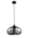 Luces Exclusivas CANTOS Pendant 1xE27 LED black/chrome LE41941