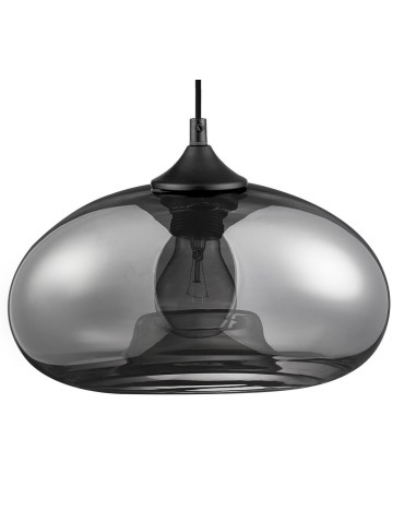Luces Exclusivas CANTOS Pendant 1xE27 LED black/chrome LE41941 - product 2