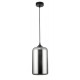 Luces Exclusivas CANTOS Wisząca 1xE27 LED czarny/chrom LE41942